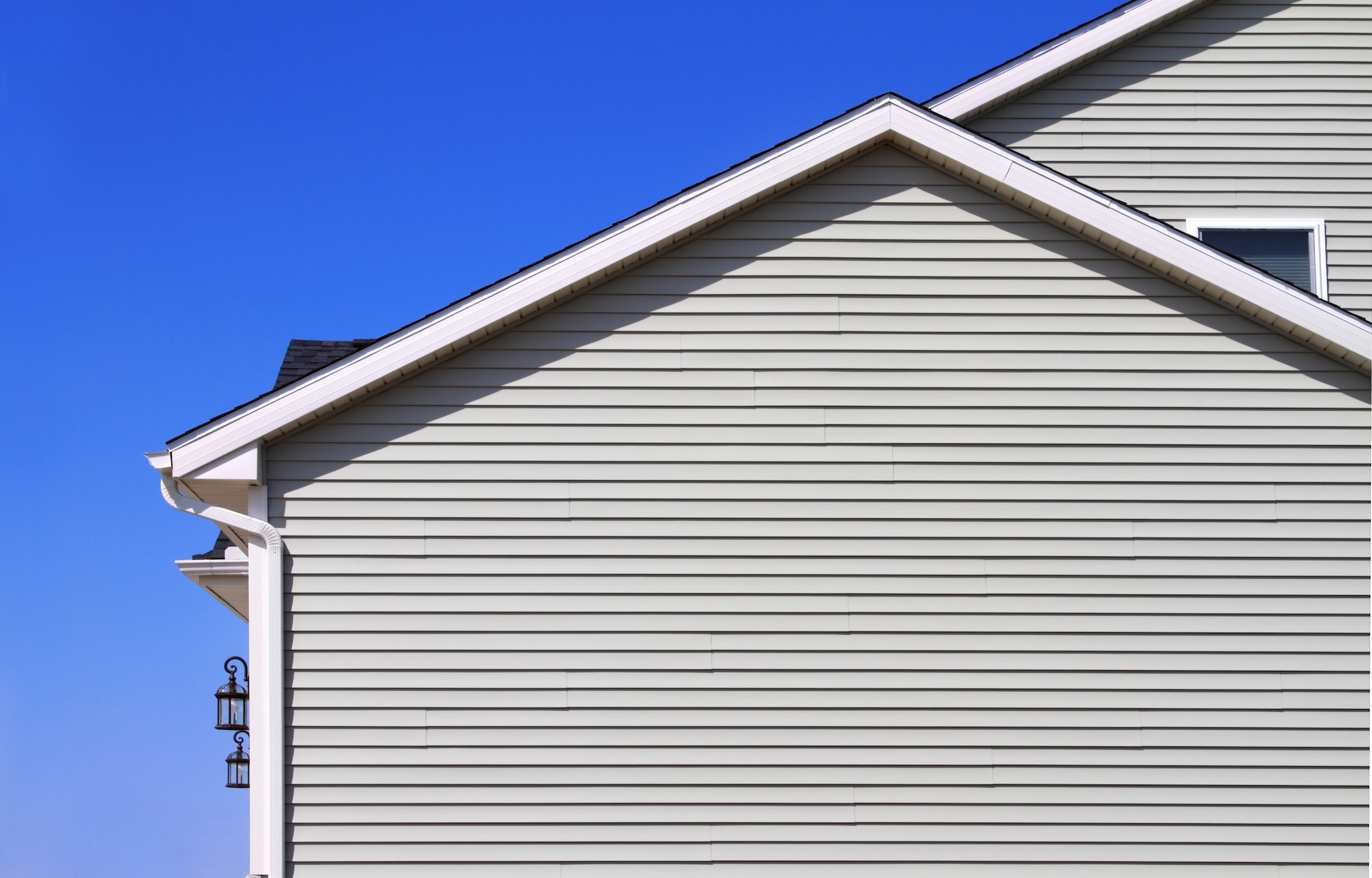 Grey siding home
