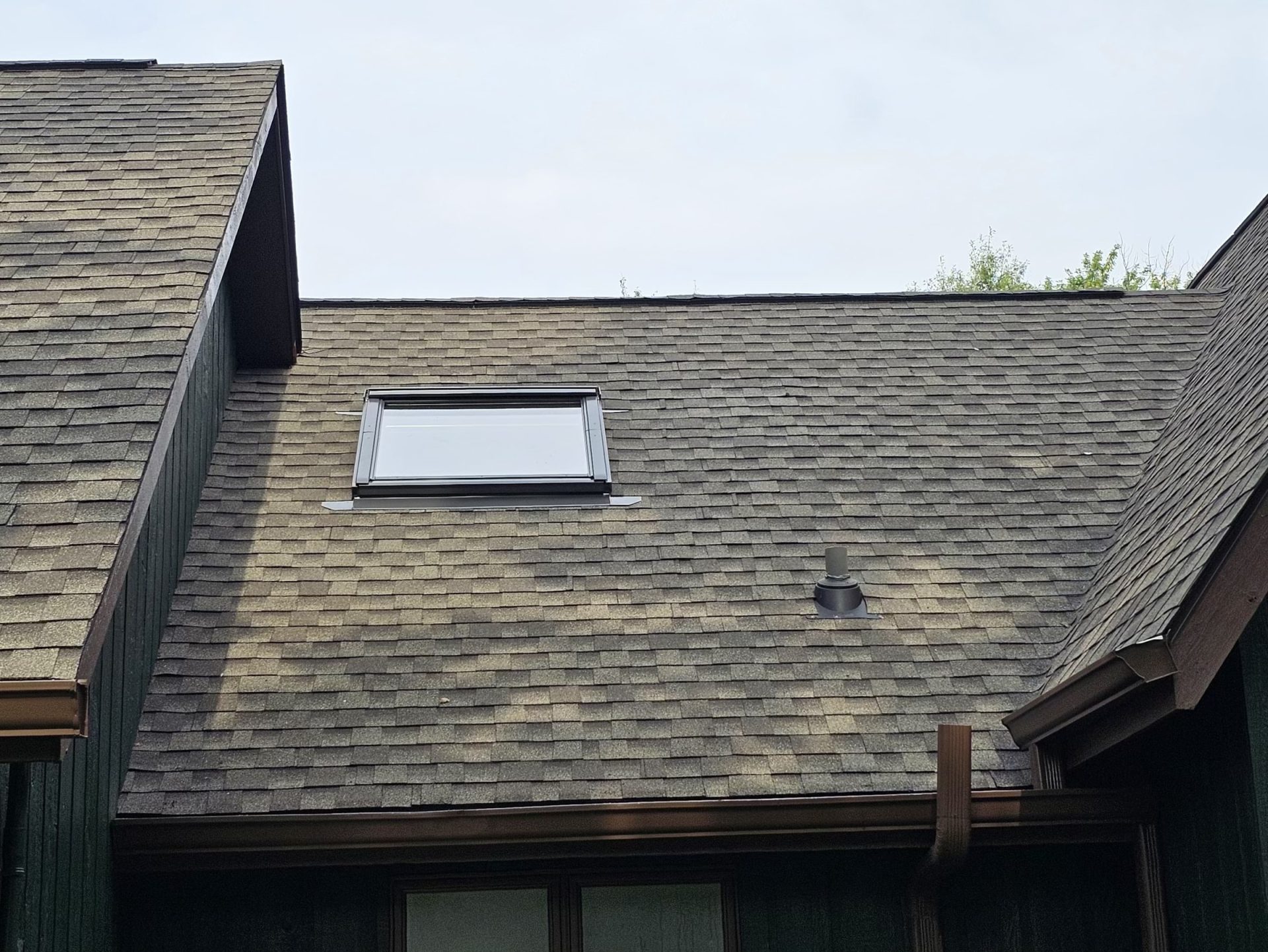 roof ventilation shingles roof with a vent for the attic