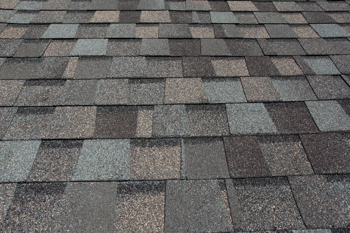shingles with multiple colors
